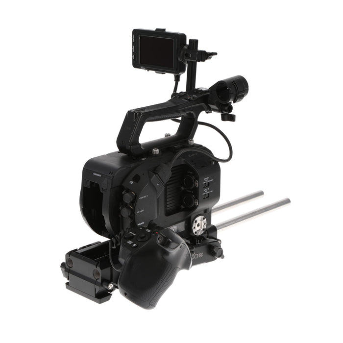 【中古品】SONY PXW-FS7M2 ＋ VCT-FS7 XDCAMメモリーカムコーダー(ボディのみ)(ライトウェイトロッドサポート付属)