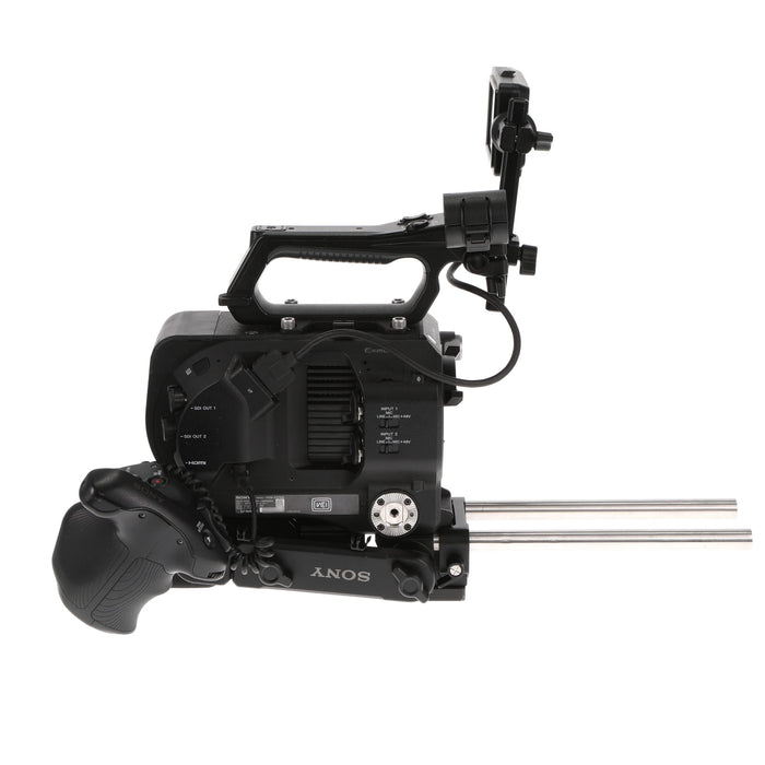 【中古品】SONY PXW-FS7M2 ＋ VCT-FS7 XDCAMメモリーカムコーダー(ボディのみ)(ライトウェイトロッドサポート付属)