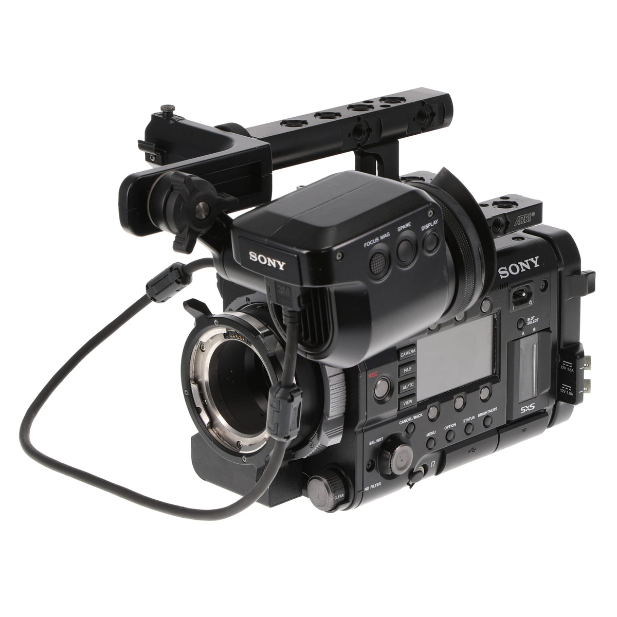決算セール2024】【中古品】SONY PMW-F55 ＋ DVF-EL100 CineAlta 4Kカメラ(ビューファインダー付属)(ジ -  業務用撮影・映像・音響・ドローン専門店 システムファイブ