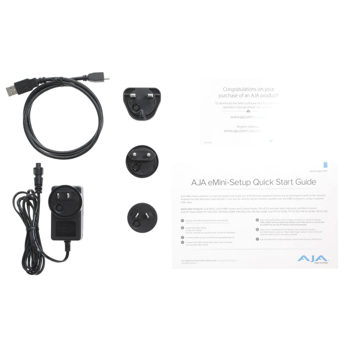 【中古品】AJA Video Systems HELO H.264 HD/SDレコーダー/ストリーミングアプライアンス