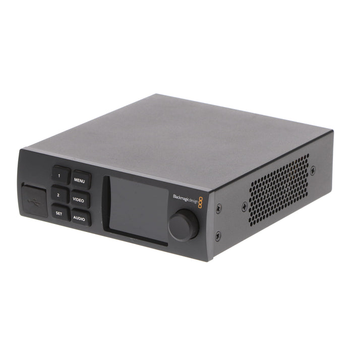 【中古品】BlackmagicDesign CONVNTRM/MB/HOPT ＋ CONVNTRM/YA/SMTPN Teranex Mini HDMI to Optical 12G(Smart Panel付属)