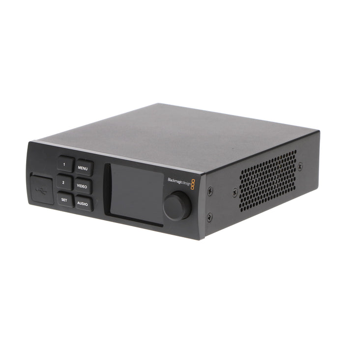 【秋セール2024】【中古品】BlackmagicDesign CONVNTRM/MB/HOPT ＋ CONVNTRM/YA/SMTPN Teranex Mini HDMI to Optical 12G(Smart Panel付属)