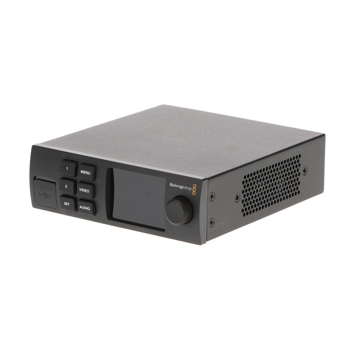 【秋セール2024】【中古品】BlackmagicDesign CONVNTRM/MB/HOPT ＋ CONVNTRM/YA/SMTPN Teranex Mini HDMI to Optical 12G(Smart Panel付属)