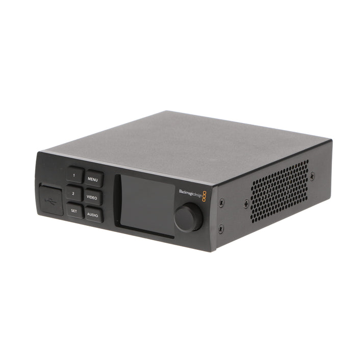 【中古品】BlackmagicDesign CONVNTRM/MB/HOPT ＋ CONVNTRM/YA/SMTPN Teranex Mini HDMI to Optical 12G(Smart Panel付属)