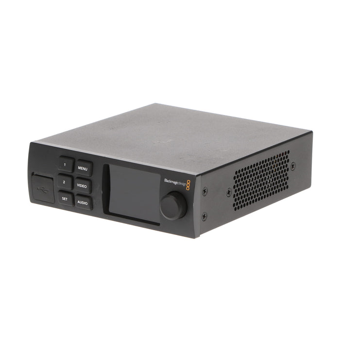 【秋セール2024】【中古品】BlackmagicDesign CONVNTRM/MB/HOPT ＋ CONVNTRM/YA/SMTPN Teranex Mini HDMI to Optical 12G(Smart Panel付属)