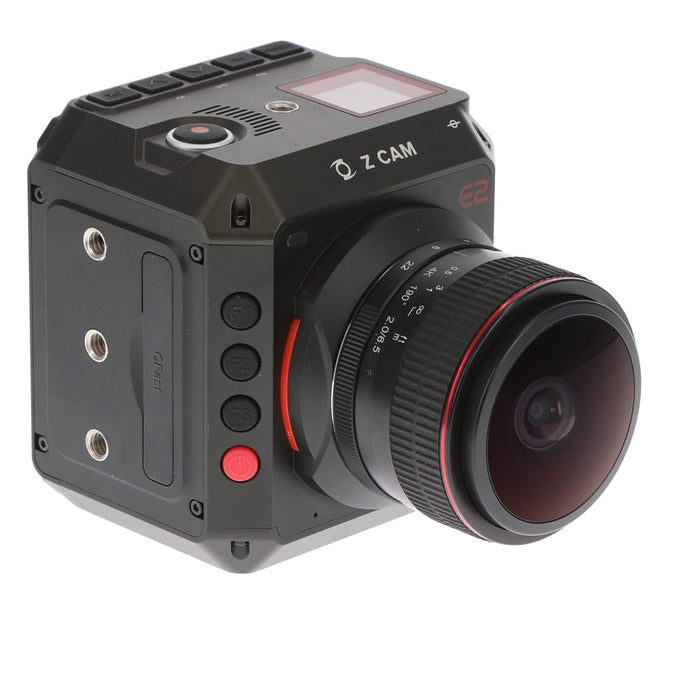 【秋セール2024】【中古品】Z CAM Z CAM E2（Meike MK-6.5mm F2.0 Fish-Eye付属） 小型シネマティック4Kカメラ