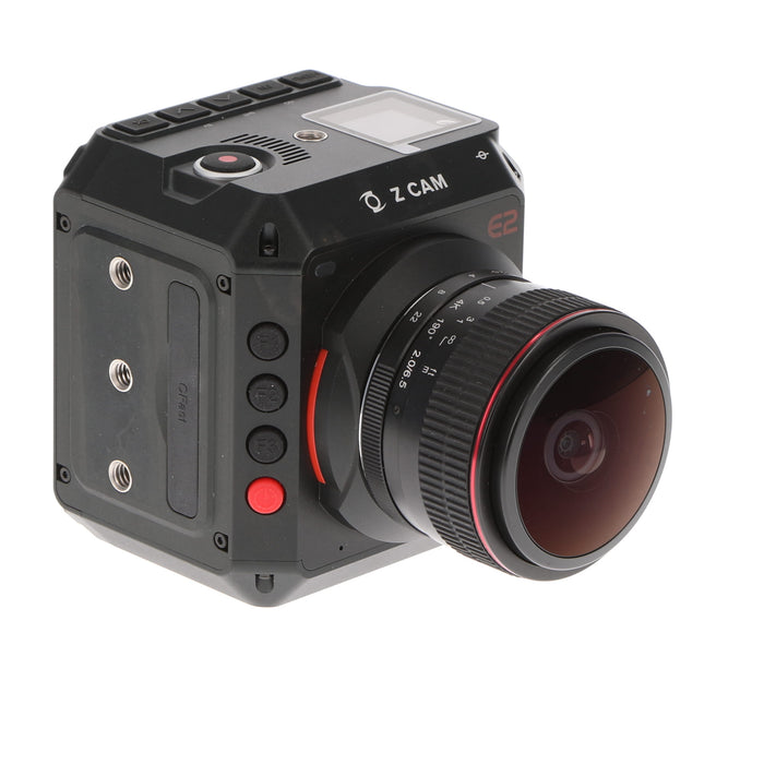 【秋セール2024】【中古品】Z CAM Z CAM E2（Meike MK-6.5mm F2.0 Fish-Eye付属） 小型シネマティック4Kカメラ