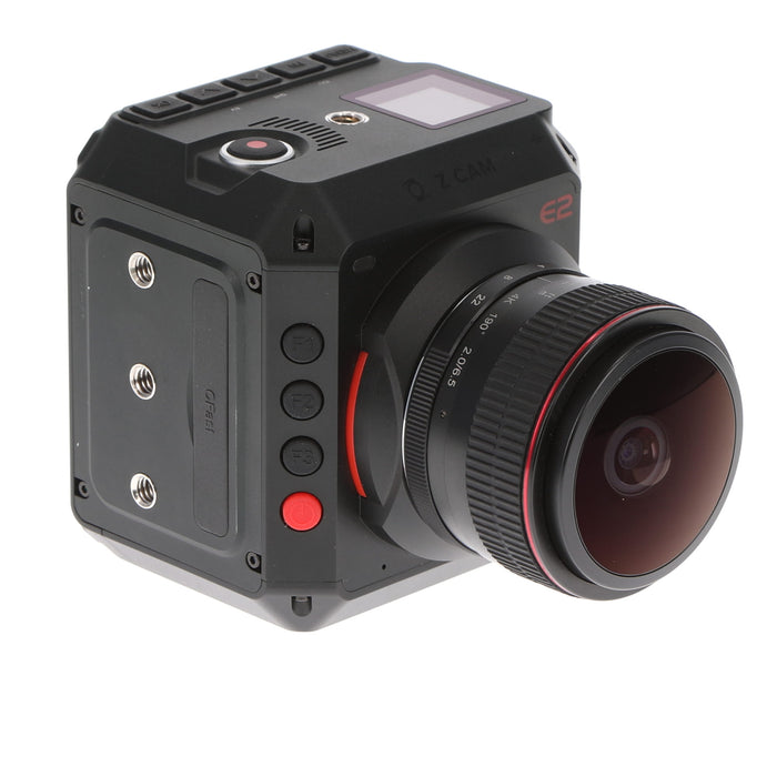 【中古品】Z CAM Z CAM E2（Meike  MK-6.5mm F2.0 Fish-Eye付属） 小型シネマティック4Kカメラ