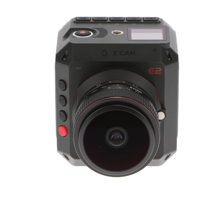 【中古品】Z CAM Z CAM E2（Meike  MK-6.5mm F2.0 Fish-Eye付属） 小型シネマティック4Kカメラ