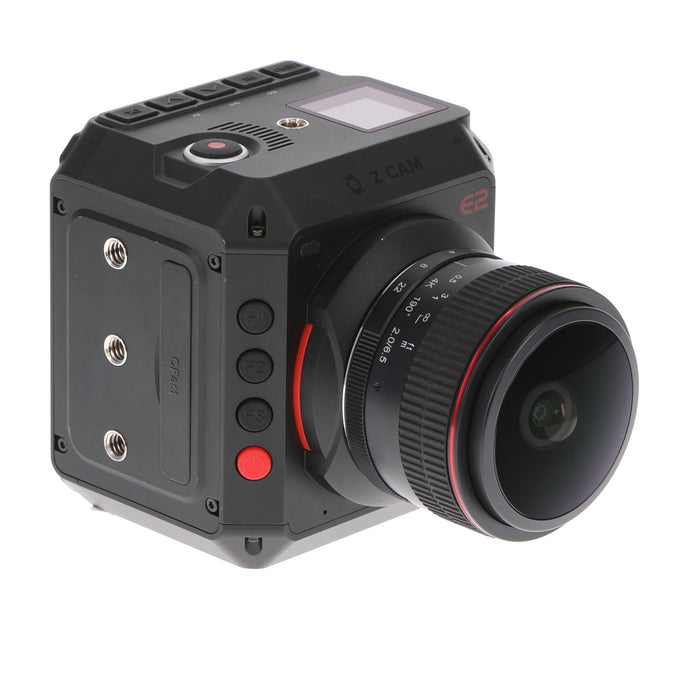 【秋セール2024】【中古品】Z CAM Z CAM E2（Meike  MK-6.5mm F2.0 Fish-Eye付属） 小型シネマティック4Kカメラ