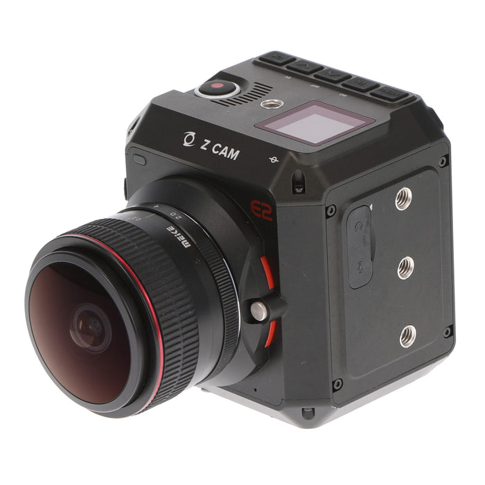 【秋セール2024】【中古品】Z CAM Z CAM E2（Meike MK-6.5mm F2.0 Fish-Eye付属） 小型シネマティック4Kカメラ