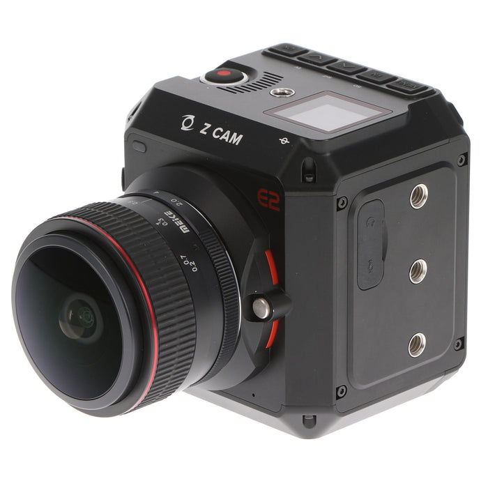 【秋セール2024】【中古品】Z CAM Z CAM E2（Meike MK-6.5mm F2.0 Fish-Eye付属） 小型シネマティック4Kカメラ