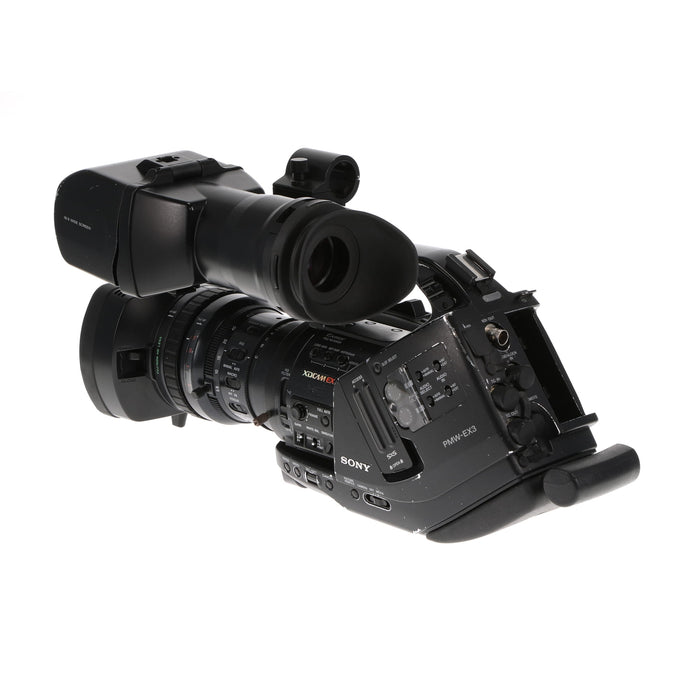 【中古品】SONY PMW-EX3 XDCAM EXカムコーダー(ジャンク品)