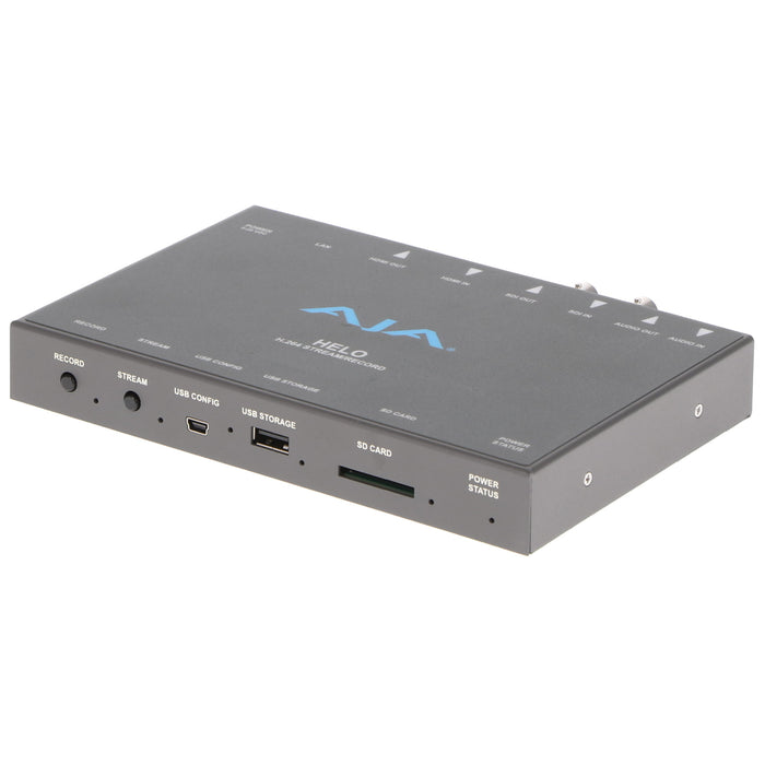 【中古品】AJA Video Systems HELO H.264 HD/SDレコーダー/ストリーミングアプライアンス