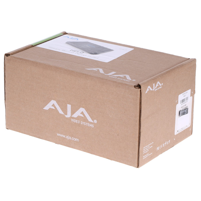 【中古品】AJA Video Systems HELO H.264 HD/SDレコーダー/ストリーミングアプライアンス