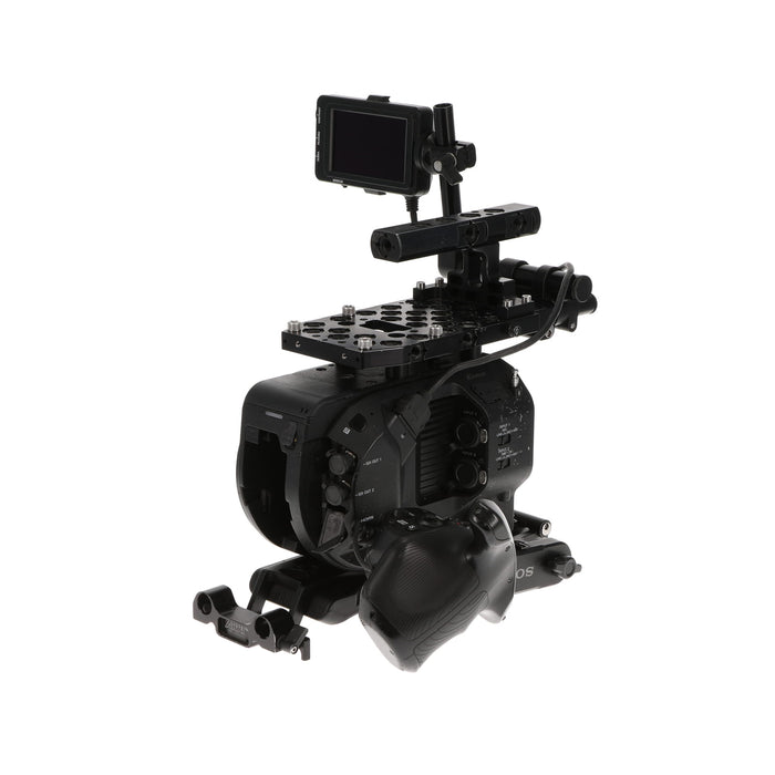 【秋セール2024】【中古品】SONY PXW-FS7M2 ＋ FS7用ライザープレート XDCAMメモリーカムコーダー(ボディのみ)(ARRIプレート付属)