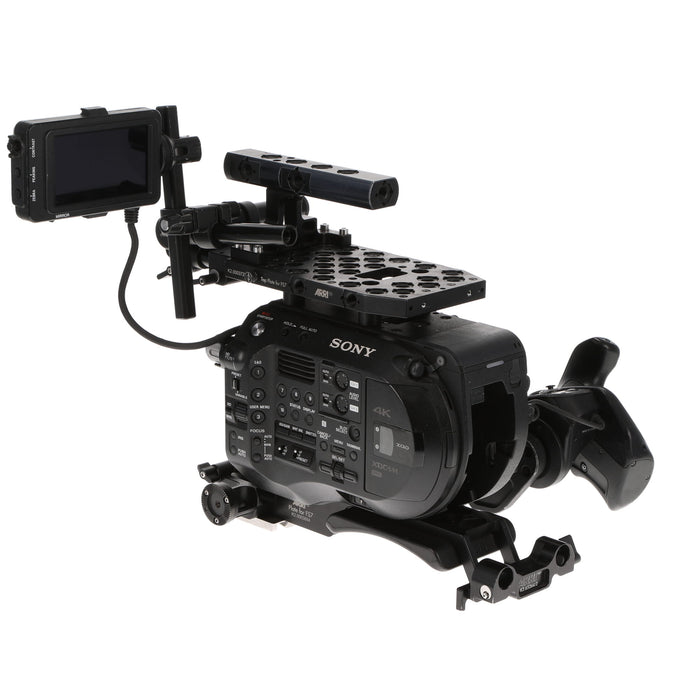 【秋セール2024】【中古品】SONY PXW-FS7M2 ＋ FS7用ライザープレート XDCAMメモリーカムコーダー(ボディのみ)(ARRIプレート付属)