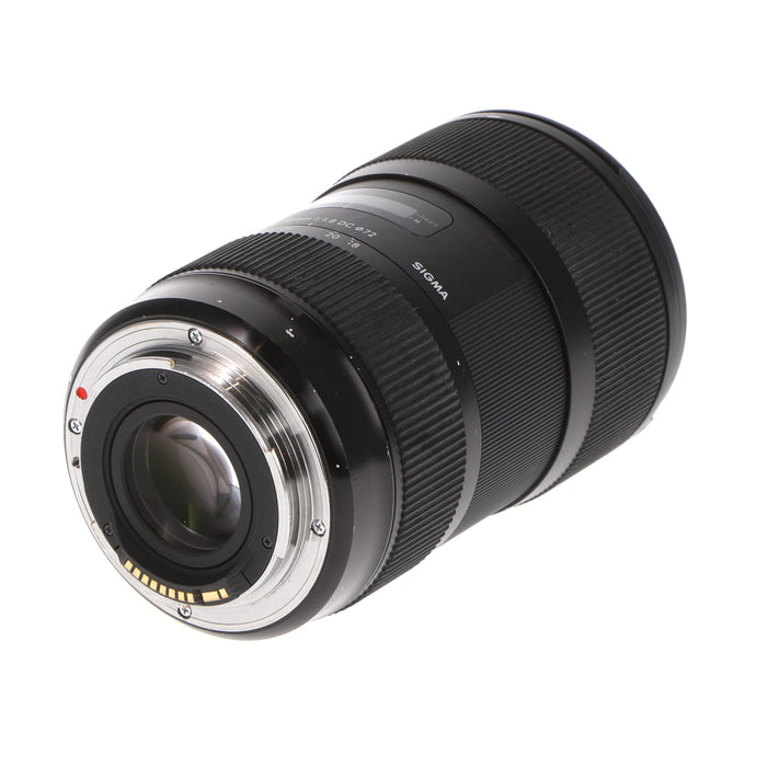 【中古品】SIGMA 210540 18-35mm F1.8 DC HSM | Art(キヤノン EFマウント)