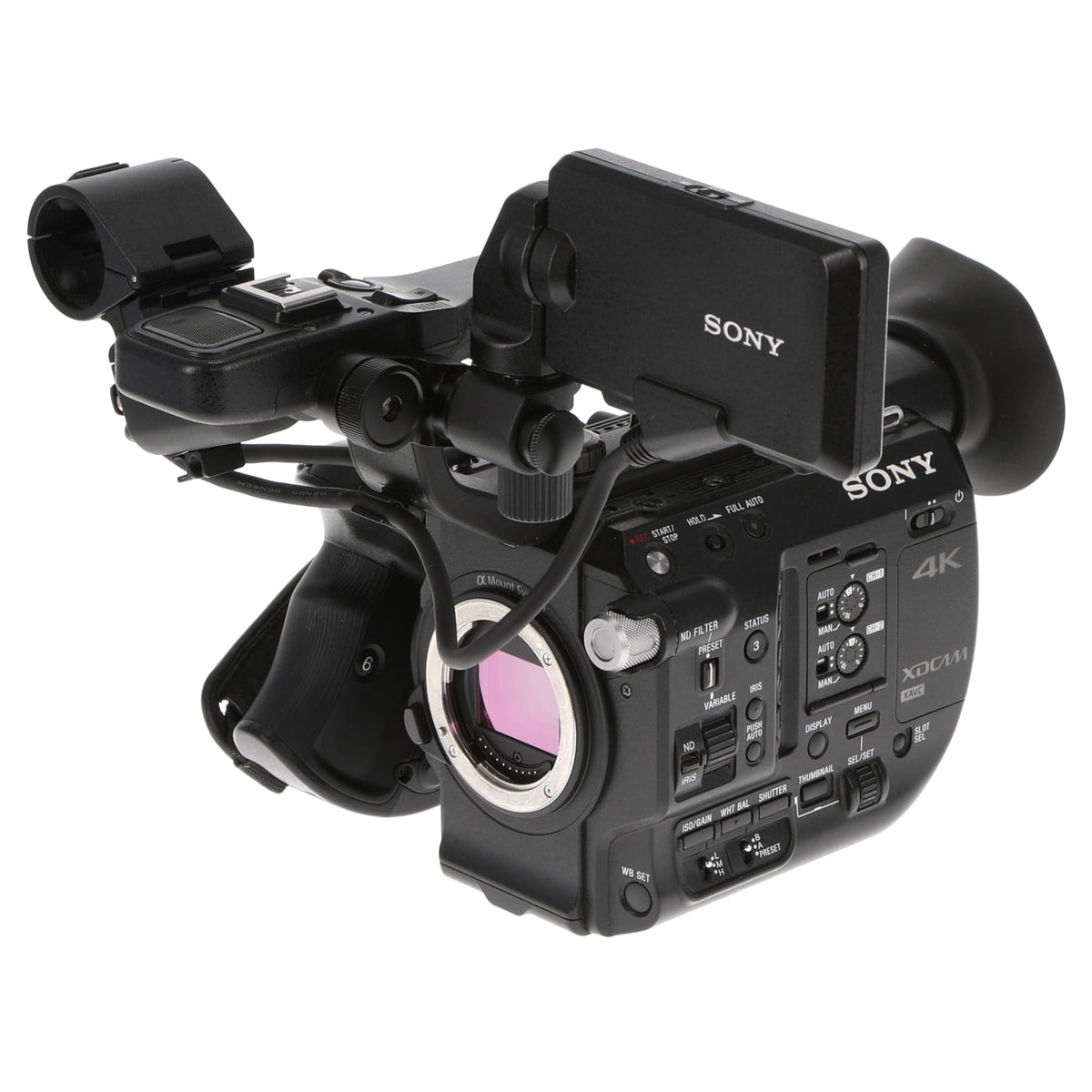 中古品】SONY PXW-FS5 XDCAMメモリーカムコーダー(ボディのみ) - 業務用撮影・映像・音響・ドローン専門店 システムファイブ