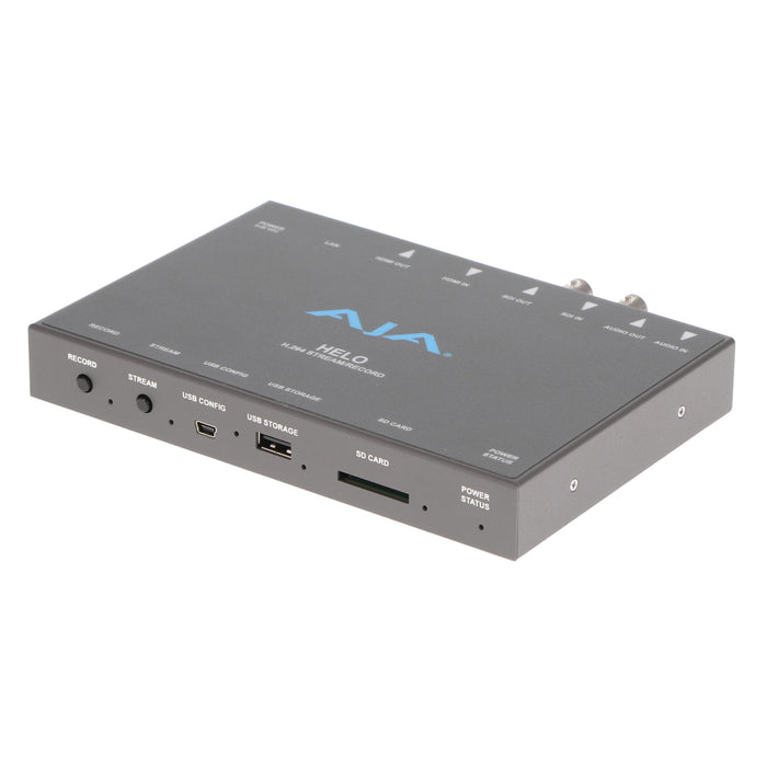 【秋セール2024】【中古品】AJA Video Systems HELO H.264 HD/SDレコーダー/ストリーミングアプライアンス