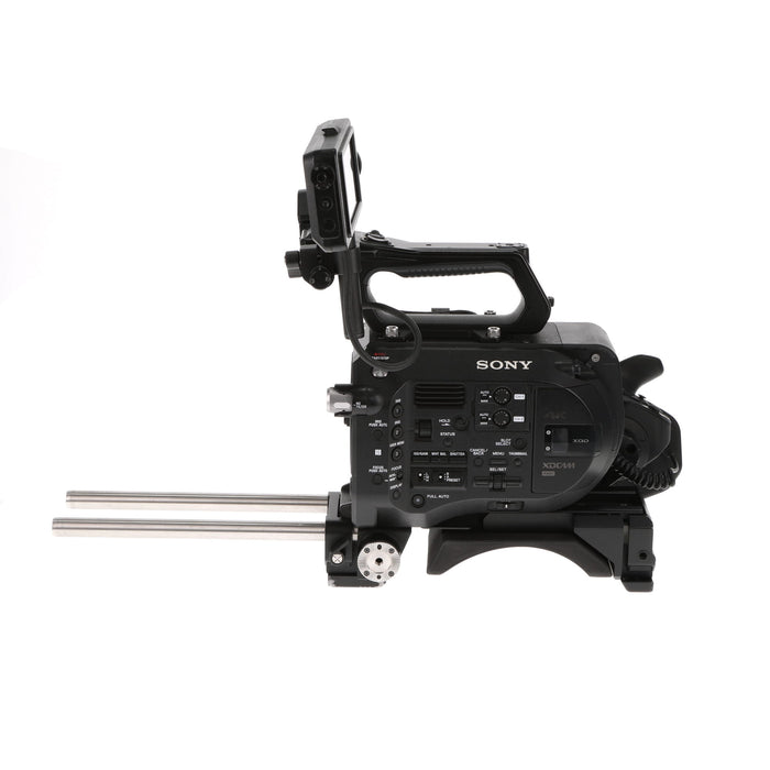 【中古品】SONY PXW-FS7 ＋ VCT-FS7 XDCAMメモリーカムコーダー(ライトウェイトロッドサポート付属)