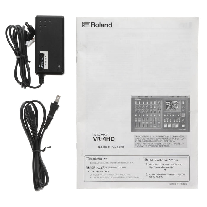 【秋セール2024】【中古品】Roland VR-4HD HDMI対応4chコンパクトスイッチャー(専用プラダンケース付き)