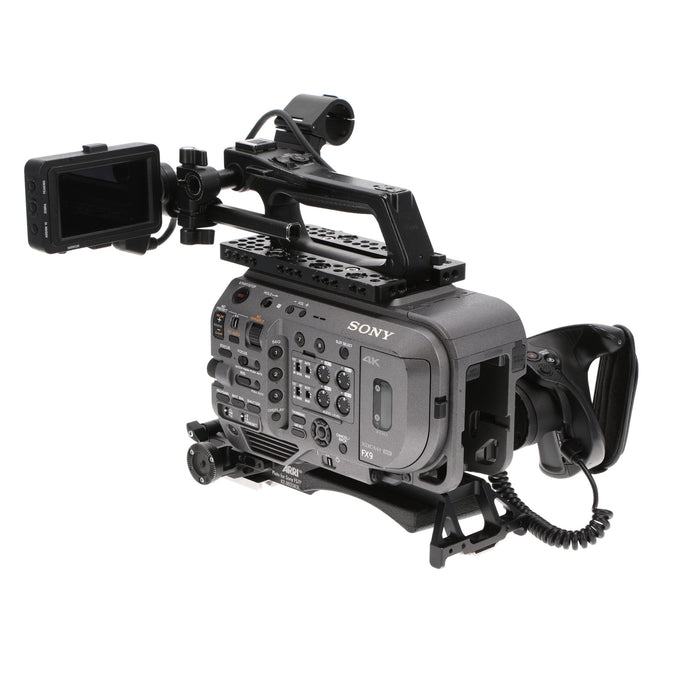 【秋セール2024】【中古品】SONY PXW-FX9 ＋ ARRI Mounting Plate with 15mm Rod Support XDCAMメモリーカムコーダー(ボディのみ)