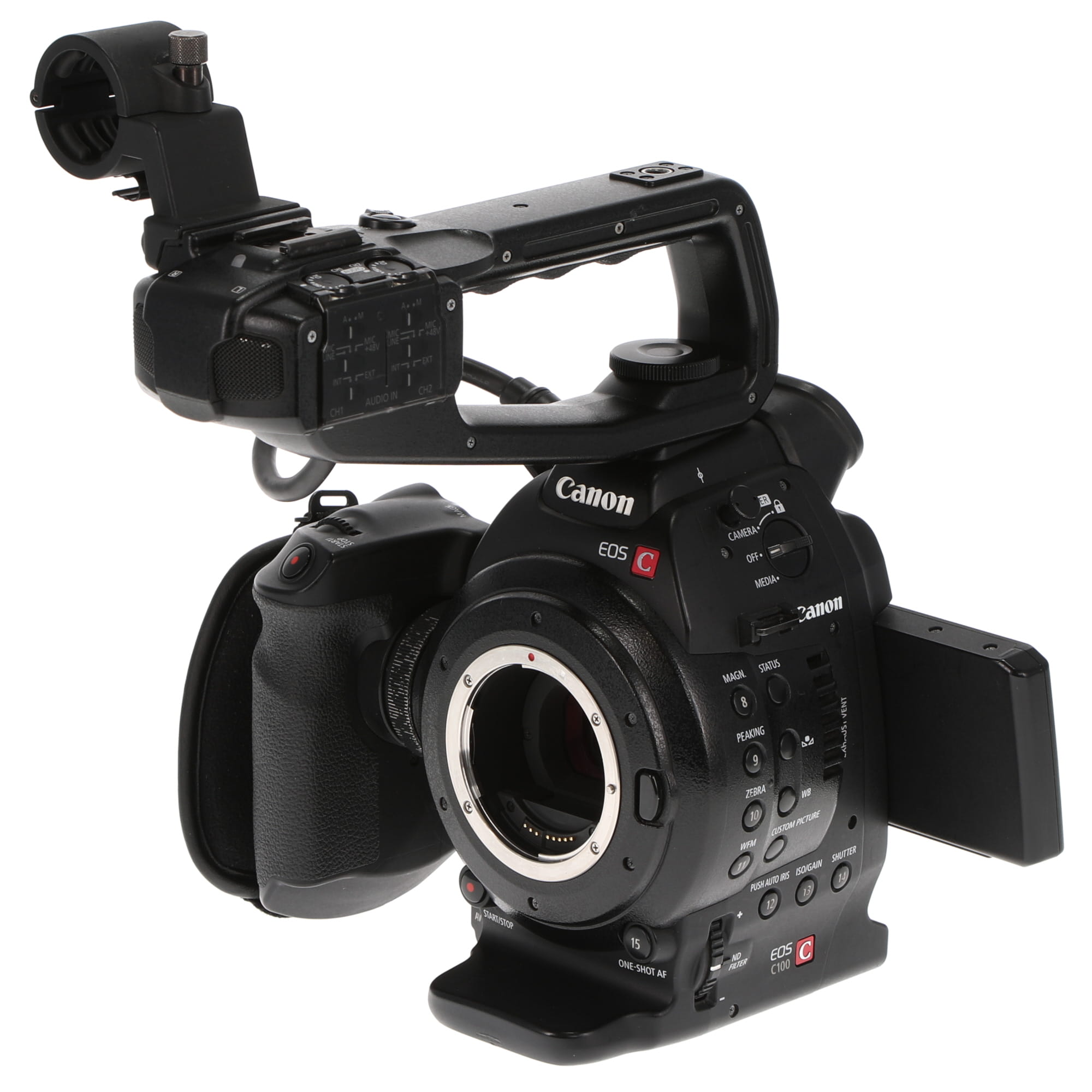 中古品】Canon EOS C100 デジタルシネマカメラ ボディー(EFマウント/AF対応済み） - 業務用撮影・映像・音響・ドローン専門店  システムファイブ