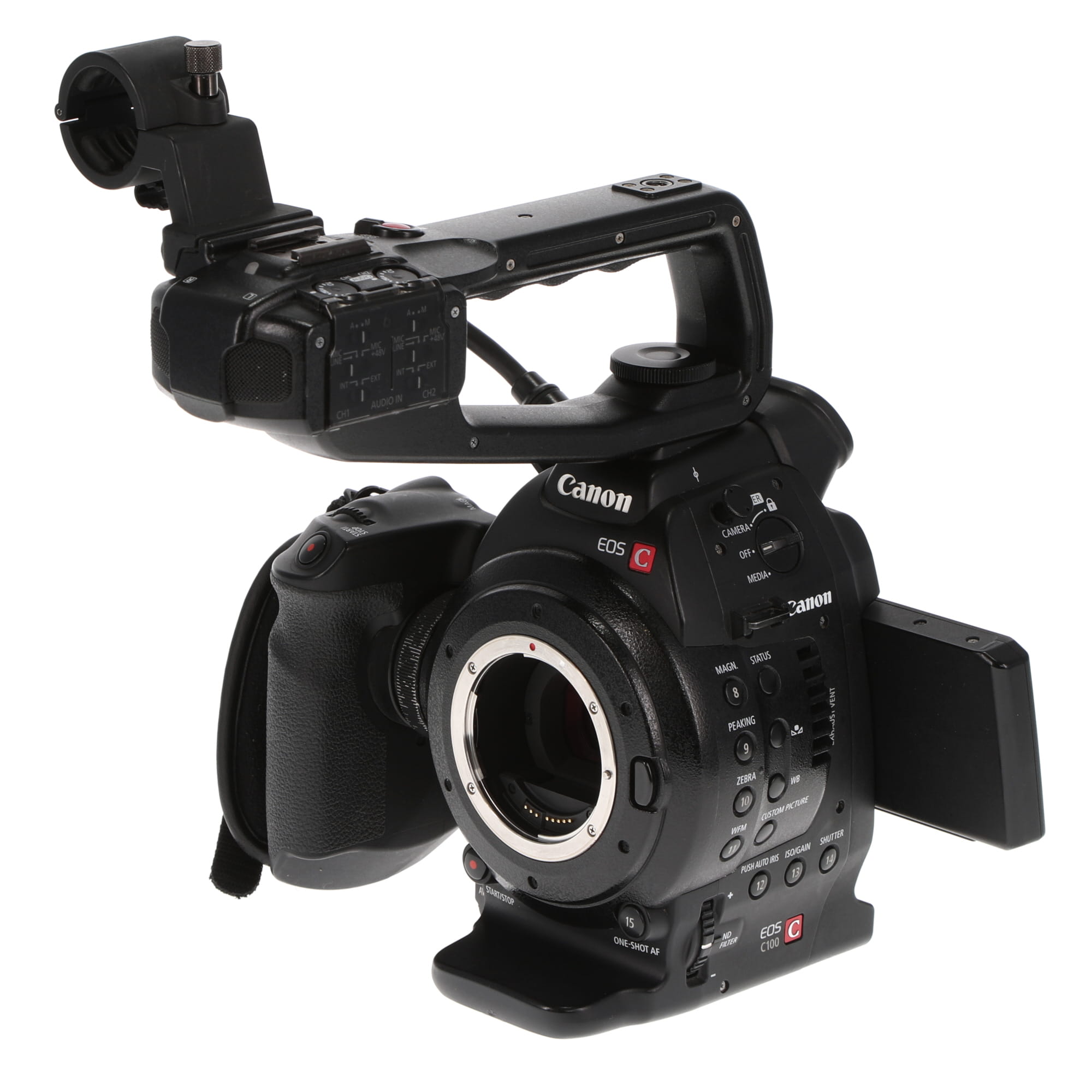 中古品】Canon EOS C100 デジタルシネマカメラ ボディー(EFマウント/AF対応済み） - 業務用撮影・映像・音響・ドローン専門店  システムファイブ