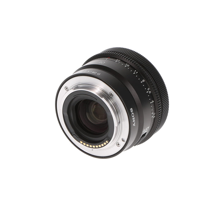 【中古品】SONY SEL40F25G FE 40mm F2.5 G