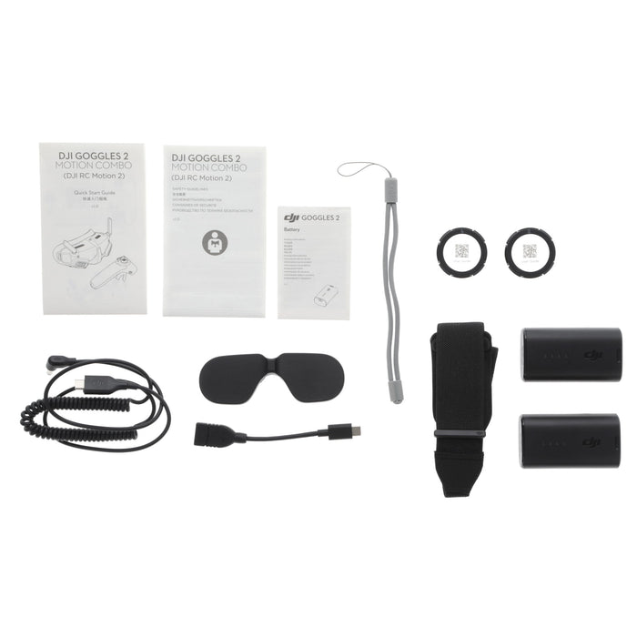 【中古品】DJI GGS016 DJI Goggles 2 Motion Combo(DJI RC Motion 2)