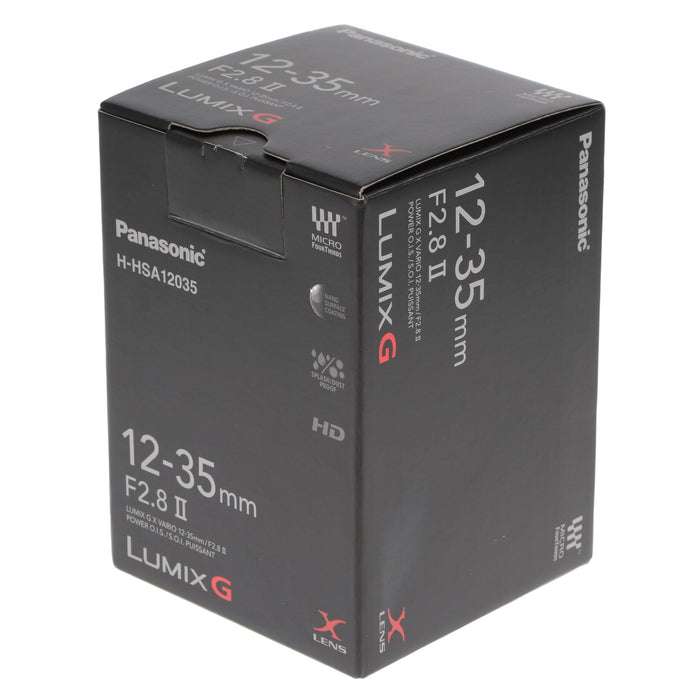 【中古品】Panasonic H-HSA12035 LUMIX G X VARIO 12-35mm/F2.8 II ASPH./POWER O.I.S.