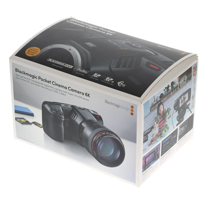 【中古品】BlackmagicDesign CINECAMPOCHDEF6K Blackmagic Pocket Cinema Camera 6K