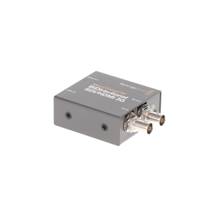 【中古品】BlackmagicDesign CONVBDC/SDI/HDMI03G/P Micro Converter BiDirectional SDI/HDMI 3G PSU(パワーサプライ付属)