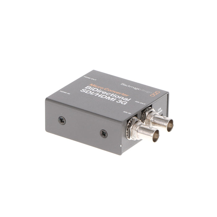 【中古品】BlackmagicDesign CONVBDC/SDI/HDMI03G/P Micro Converter BiDirectional SDI/HDMI 3G PSU(パワーサプライ付属)