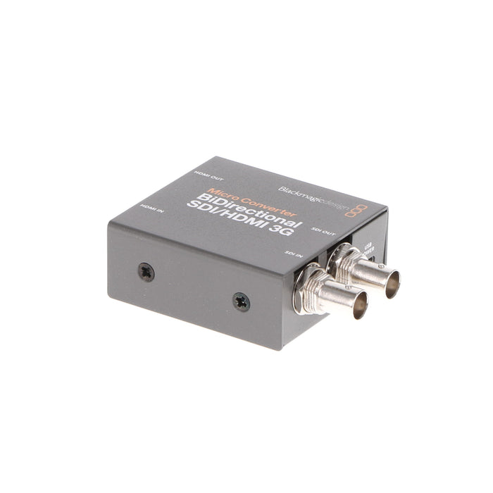 【中古品】BlackmagicDesign CONVBDC/SDI/HDMI03G/P Micro Converter BiDirectional SDI/HDMI 3G PSU(パワーサプライ付属)