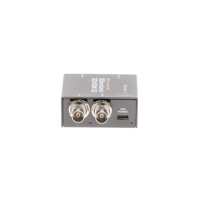 【中古品】BlackmagicDesign CONVBDC/SDI/HDMI03G/P Micro Converter BiDirectional SDI/HDMI 3G PSU(パワーサプライ付属)