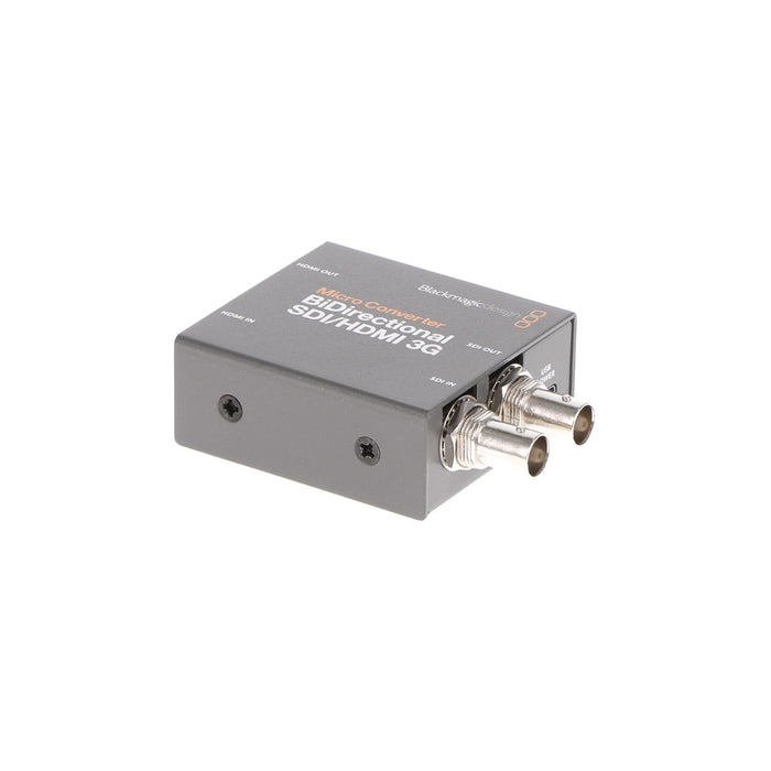 【中古品】BlackmagicDesign CONVBDC/SDI/HDMI03G/P Micro Converter BiDirectional SDI/HDMI 3G PSU(パワーサプライ付属)