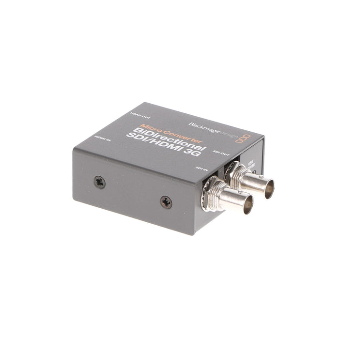 【中古品】BlackmagicDesign CONVBDC/SDI/HDMI03G/P Micro Converter BiDirectional SDI/HDMI 3G PSU(パワーサプライ付属)