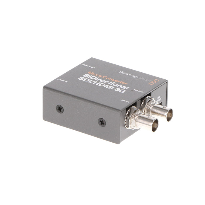 【中古品】BlackmagicDesign CONVBDC/SDI/HDMI03G/P Micro Converter BiDirectional SDI/HDMI 3G PSU(パワーサプライ付属)