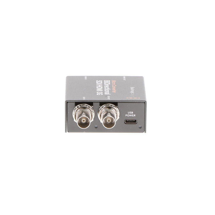 【中古品】BlackmagicDesign CONVBDC/SDI/HDMI03G/P Micro Converter BiDirectional SDI/HDMI 3G PSU(パワーサプライ付属)