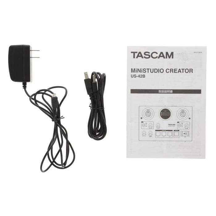 【中古品】TASCAM US-42B MiNiSTUDIO CREATOR