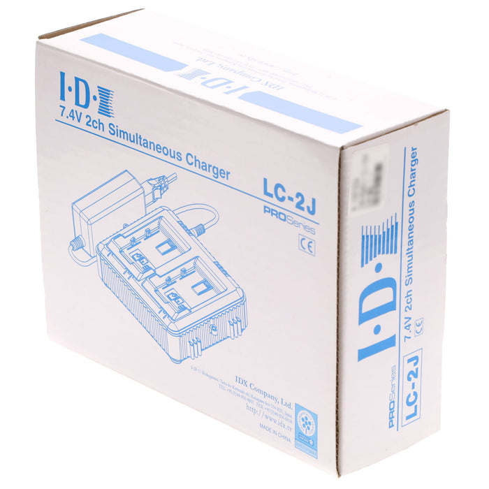 【秋セール2024】【中古品】IDX LC-2J 2ch同時急速充電器