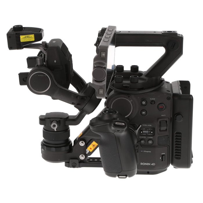 【中古品】DJI R4D6KC DJI Ronin 4D 4軸シネマカメラ 6Kコンボ（高輝度遠隔モニター/トランスミッター付属）