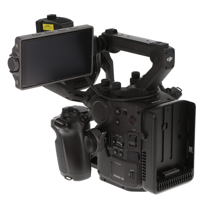 【中古品】DJI R4D6KC DJI Ronin 4D 4軸シネマカメラ 6Kコンボ（高輝度遠隔モニター/トランスミッター付属）