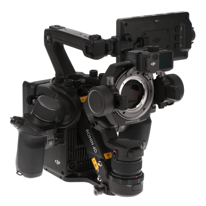 【中古品】DJI R4D6KC DJI Ronin 4D 4軸シネマカメラ 6Kコンボ（高輝度遠隔モニター/トランスミッター付属）