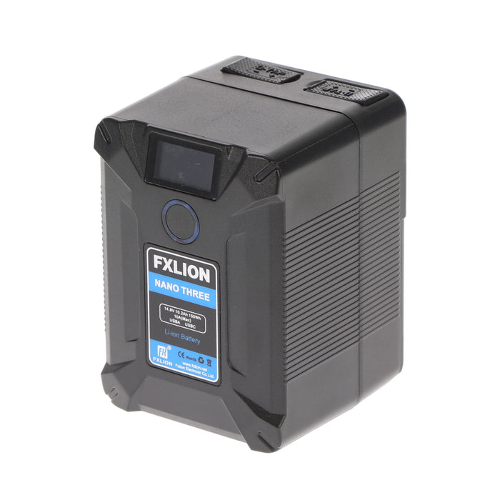 【中古品】FXLION NANO THREE Vマウントバッテリー 14.8V/150Wh