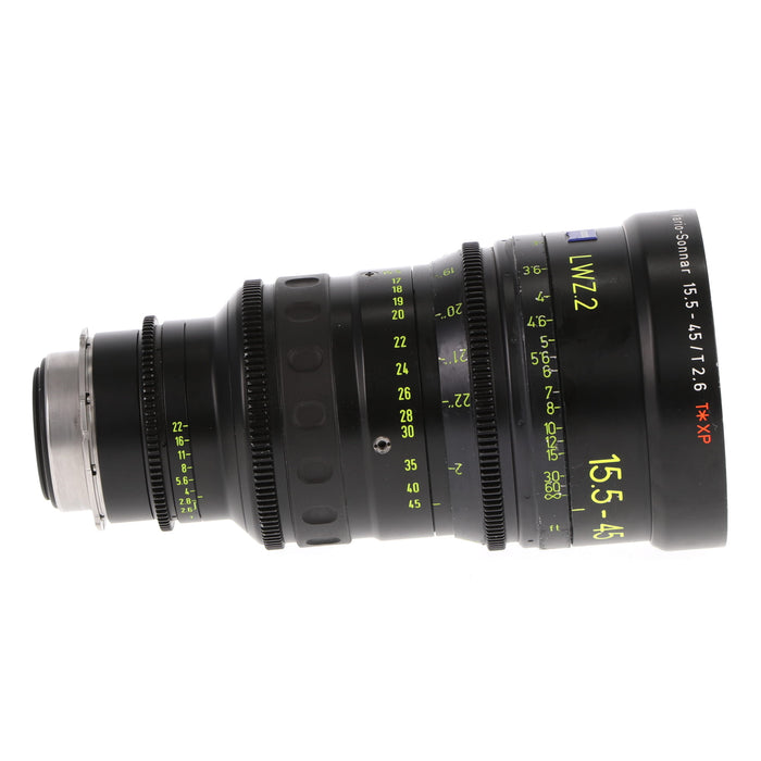 【中古品】Carl Zeiss LWZ.2 15.5-45/T2.6/PLマウント/フィート表示 ライトウェイトズーム LWZ.2