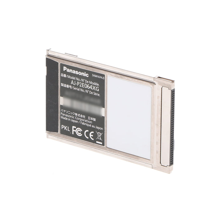 【中古品】Panasonic AJ-P2E064XG メモリーカード P2 card Eシリーズ(64GB)