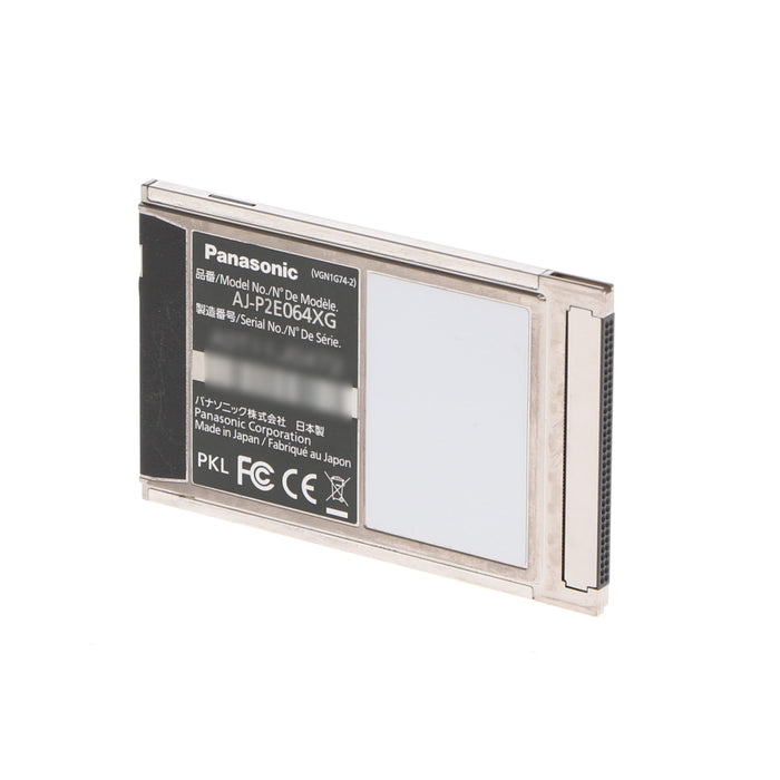 【中古品】Panasonic AJ-P2E064XG メモリーカード P2 card Eシリーズ(64GB)